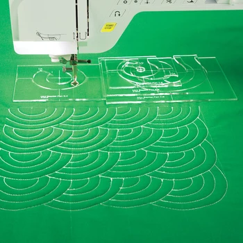 

ruler Template Expansion Pack for sewing machine 1set= 4pcs # MBF-04