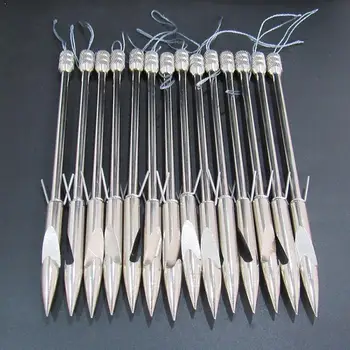 

1pcs Stainless Steel Slingshot Fishing Arrow Heads Shooting Skill 15cm Darts Hunting I7O3