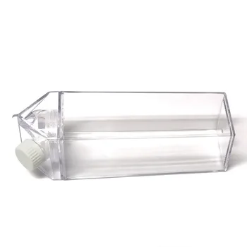 

Transparent Plastic Bottle 500ml Milk Bottle Drink Juice Container Empty Storage Bottle for Home Daily Use