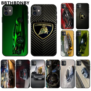 

For iphone 6s Luxury Super Run Lamborghini TPU black Phone Case Cover Hull For iphone 11 pro max x xs xr 7 8 plus 6 6s 5 5s 5se