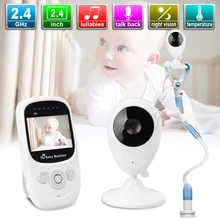 IMPORX Video Baby Monitor Wireless With 2.4 Inches LCD 2 Way Audio Talk Night Vision Surveillance Security Camera Babysitter