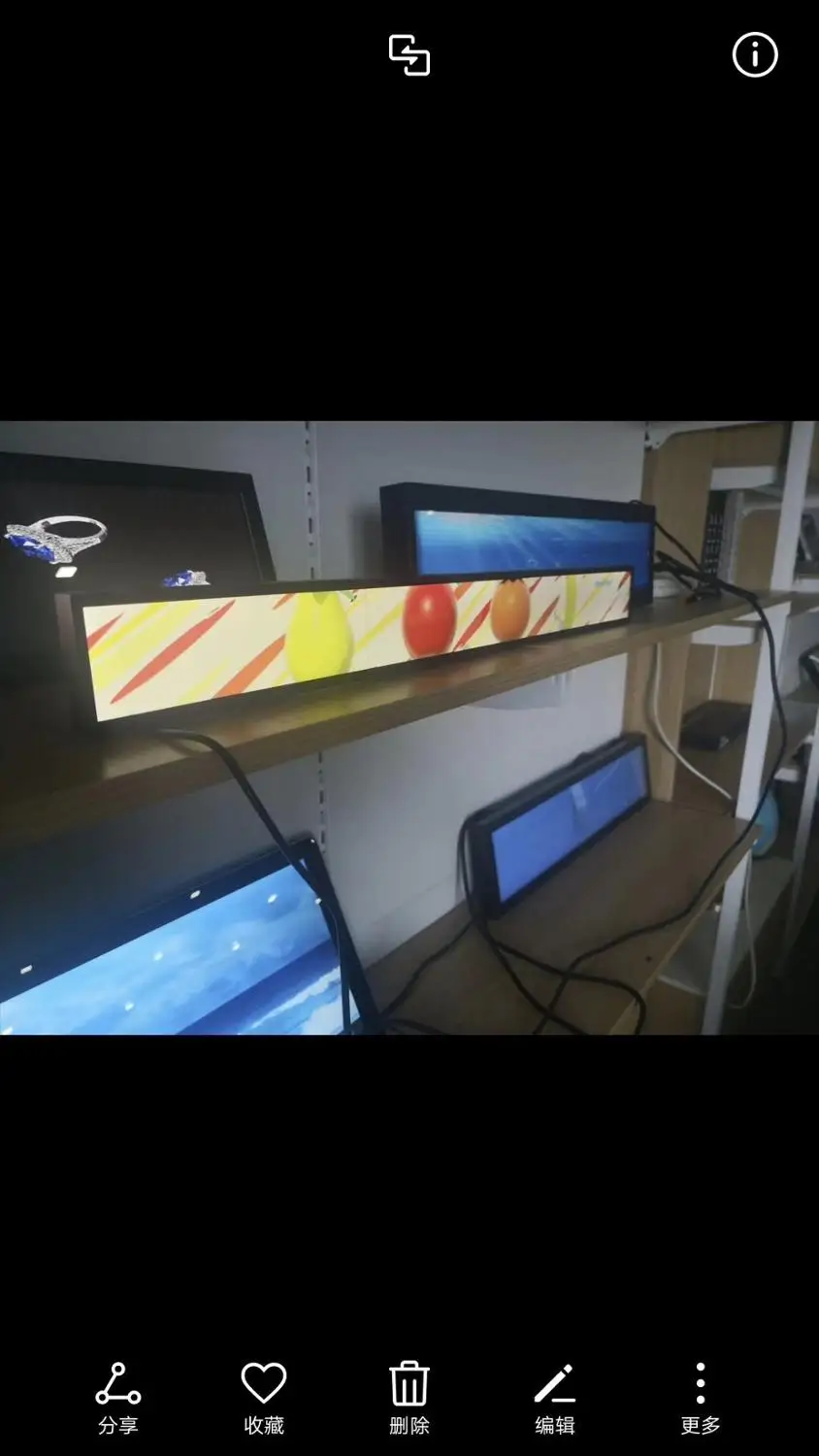 

ultra wide bar led panel advertising display digital signage