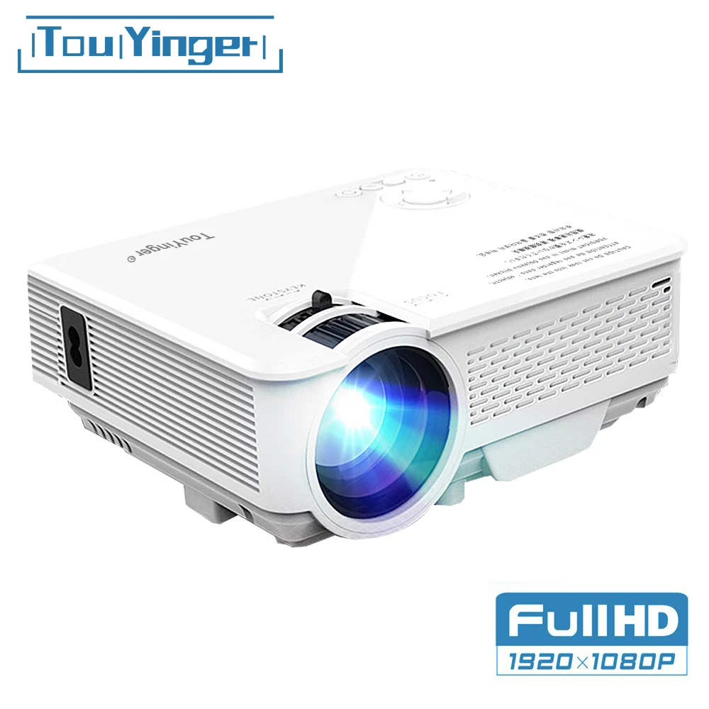 TouYinger M4 LED мини проэктор светодиодный проектор детский 100 дюймовый экран