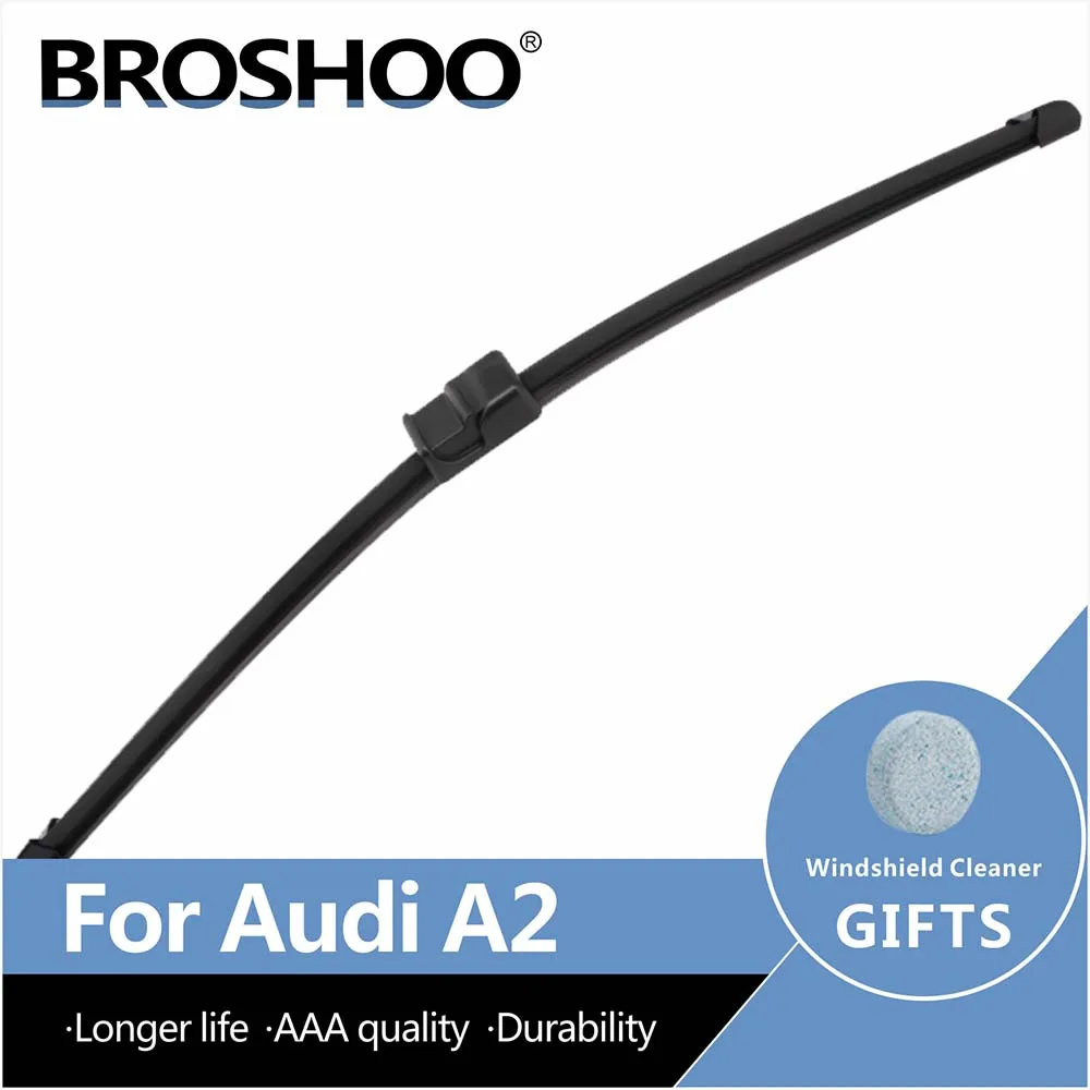 BROSHOO Car Windshield Wiper Blade Rubber 30&quot Single For AUDI A2 Fit Side Pin Arm 2000 2001 2002 2003 2004 2005 Auto Accessories |