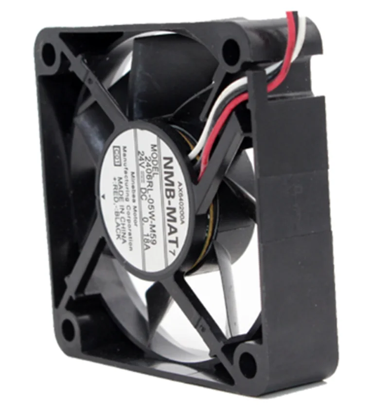 Новый NMB MAT 60 мм 2406RL 05W M59 DC 24 В 0.18A 6015 60*60*15 вентилятор охлаждения преобразователь