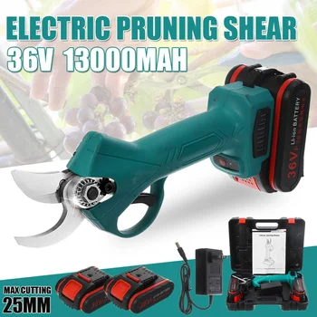 

36V Cordless Pruner Lithium-ion Pruning Shear Efficient Fruit Tree Bonsai Pruning Electric Tree Branches Cutter Landscaping