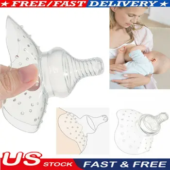 

1PC Silicone Nipple Protectors Feeding Mothers Nipple Shields Protection Cover Breastfeeding Silicone Triangular Breast Pad