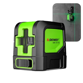 

Laser Level Green Self-leveling Laser Leveler Mini 2 Lines Vertical Horizontal Cross Laser Red Beam Line Measuring Instrument