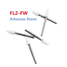 

5pcs/set Dental Polisher Burs FG Shank Arkansas Stone FL2-FW High Speed Teeth Whiting Dentist Tools Teeth Care & Poloshing