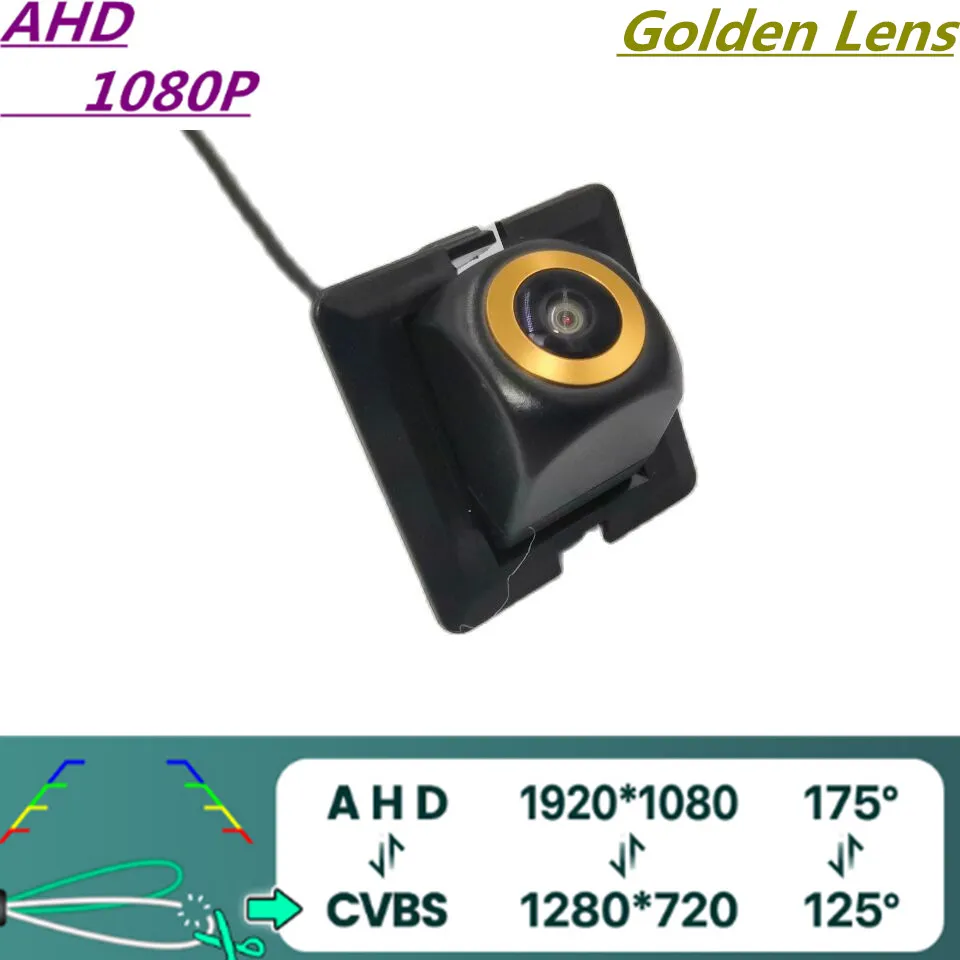 

AHD 720P/1080P Golden Lens Car Rear View Camera For Toyota Land Cruiser Prado (150) 2009 - 2016 Reverse Vehicle Monitor