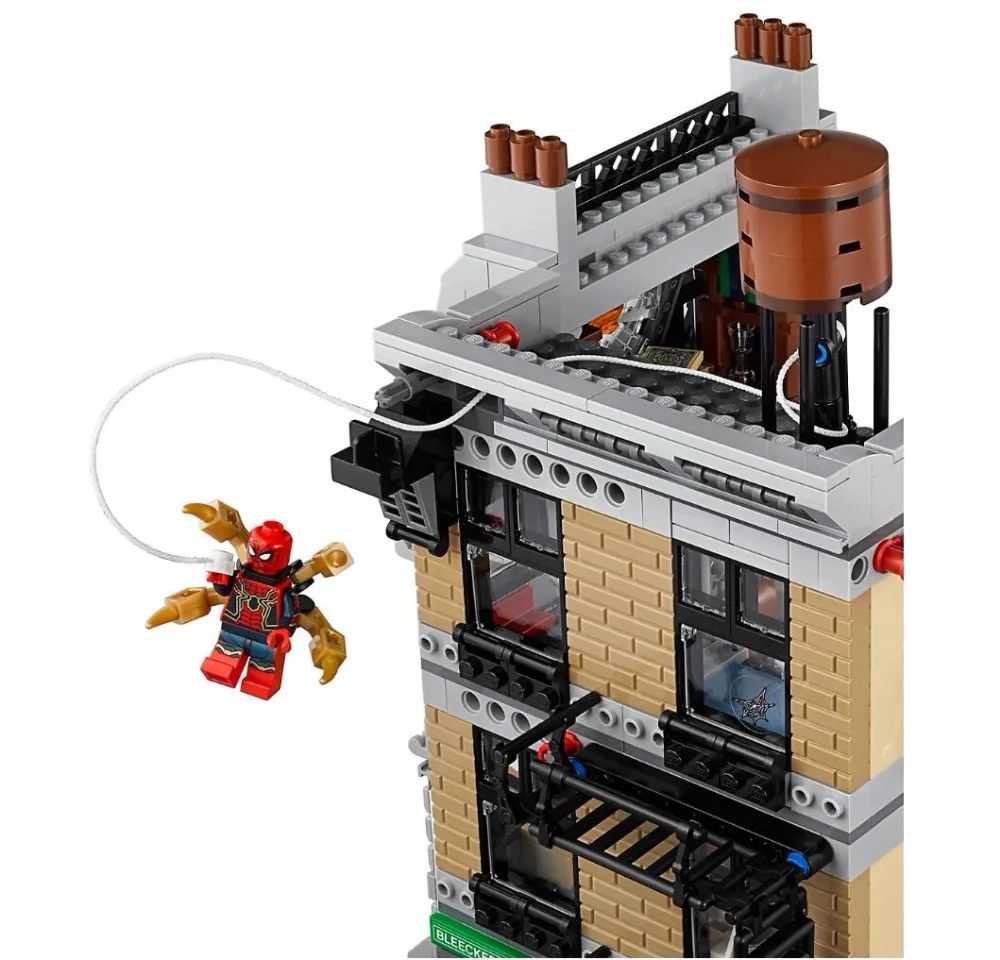 New  Heroes The Sanctum Sanctorum  City Building Blocks with Figures Creator Expert Architecture Model Bricks DIY Toys