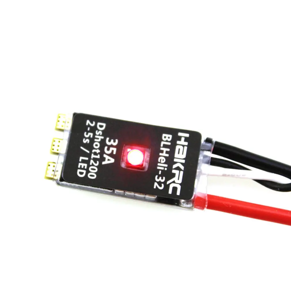 HAKRC BLHeli_32 Bit 35A 2-5S ESC встроенный светодиодный Поддержка Dshot1200 Multishot для FPV RC Drone летательный аппарат часть Аксессуар