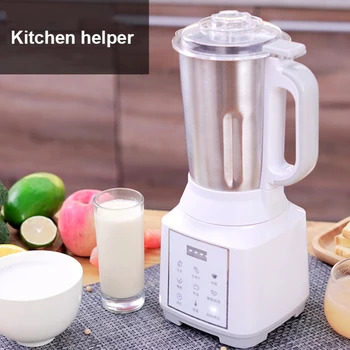 

Household Small Soymilk Machine Fully Automatic Multi-functional Desktop Juicer Kitchen Cooking Cup Heating Filter-free 1000ML