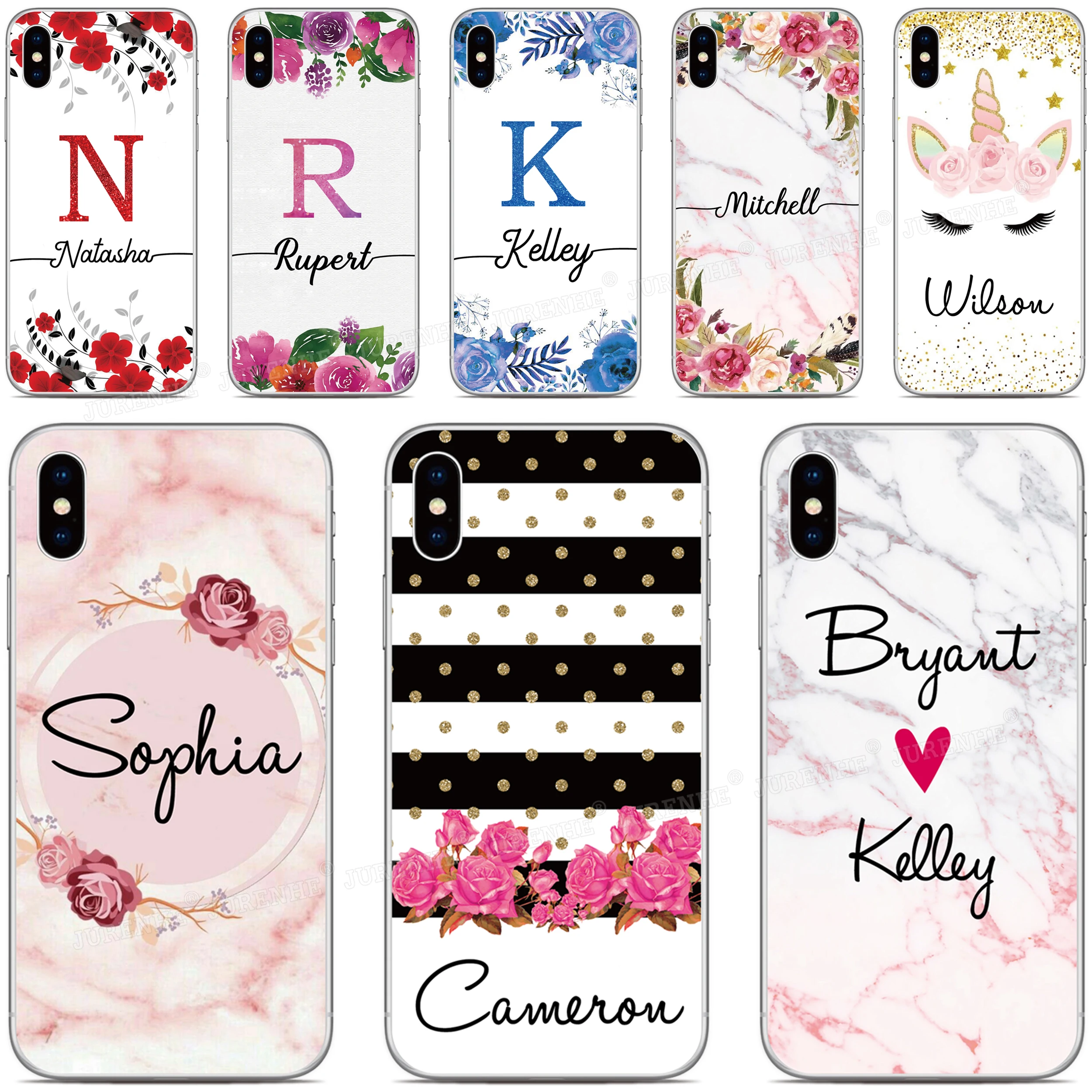 Custodia Per Telefono Con Nome Personalizzato Per Wiko T50 T10 Y50 Y82 Y52 Y51 Power U30 T3 Life 3 U316At Tommy 3 Harry 2 U Feel Prime Personalizza Co