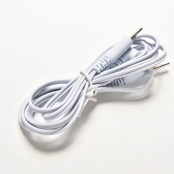 

Hot 2.5mm Connection Massage & Relaxation Electrotherapy Electrode Lead Wires Cable For Tens Massager