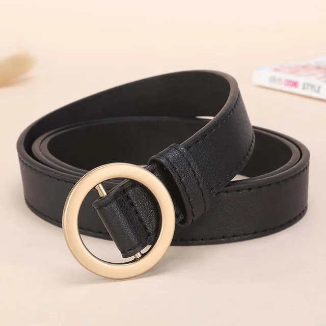 SSM01 black gold JIFANPAUL, новинка, милая пряжка, с регулируемой пряжкой, для девушек, роскошный бренд, милый, в форме сердца, тонкий ремень, высокое качество, стиле панк, модные ремни - Цвет: SSM01 black gold