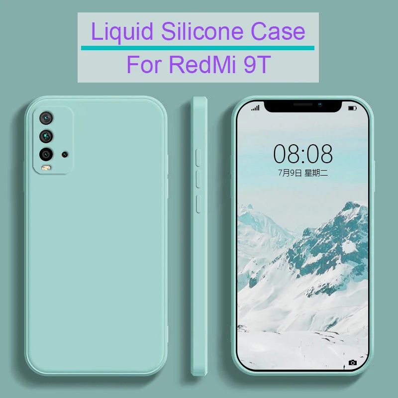 Global Version for XiaoMi RedMi 9T RedMi9T Soft Solid Candy Cover