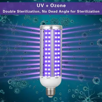 

LED Portable Sterilize UV-C Light Germicidal UV Lamp Home Handheld Disinfection Corn Shape Light Bulb 110V/220V 60W E26/E27