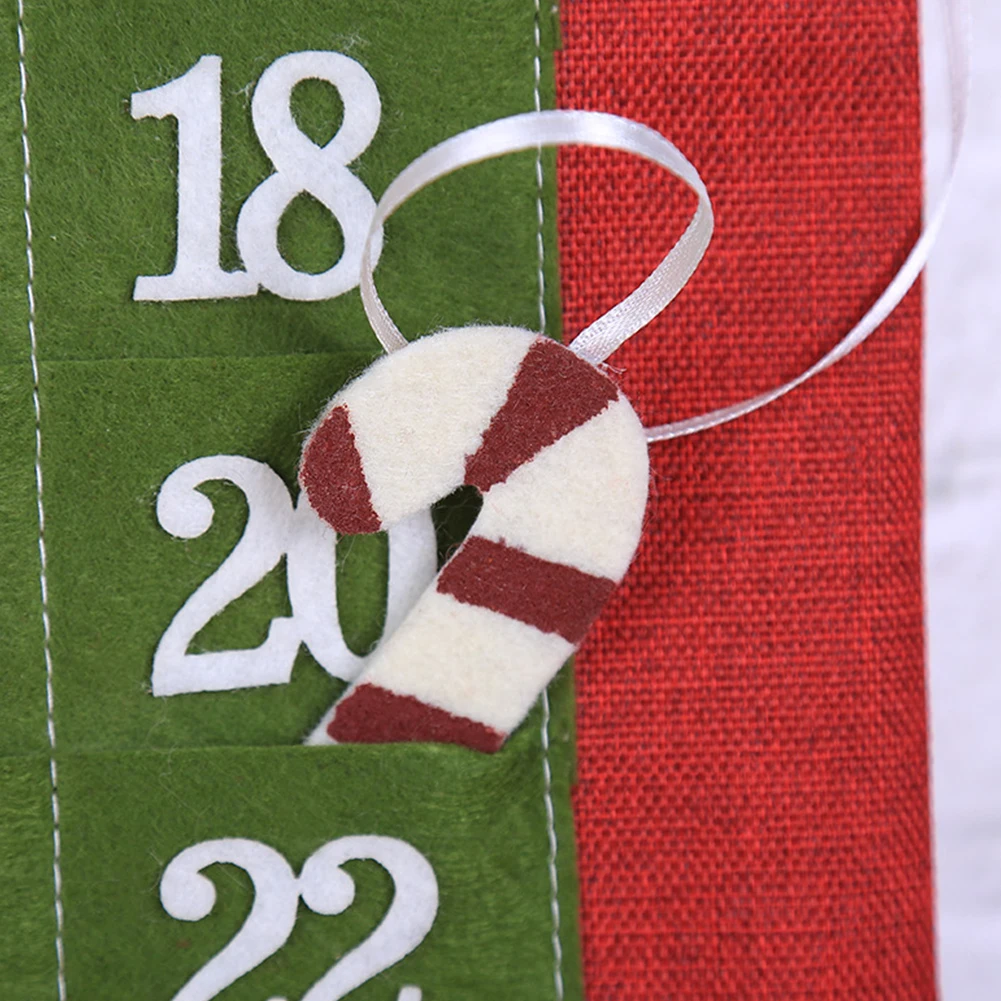 Карманы для дома, кукла, на стену, Санта Клаус, обратный отсчет, декоративные, Рождество, календарь, сетки, ткань, Advent, стерео, детский подарок, снеговики
