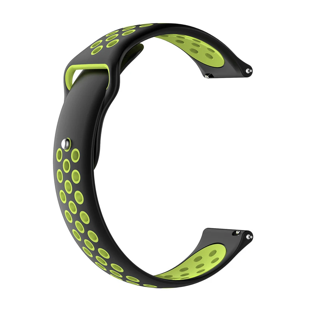 Для samsung gear S3/galaxy Watch 46 мм/gear 2 R380/gear 2 Neo R381/Live R382 двухцветный Повседневный ремешок замена браслета