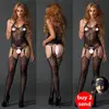 bodysuit sexy Bodystocking Women Sexy erotic Lingerie black fetish body porno underwear Crotchless babydoll costumes ► Photo 3/6