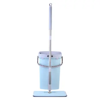 

1 Set Microfiber 360 Degree Rotating Mop Durable Portable Lazy Floor Mop Non Hand Washign Mop for Hotel