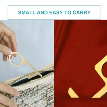 

1/2 Pcs Contactless Door Opener Safety Protection Non-Contact Reusable Press Elevator Button UND Sale