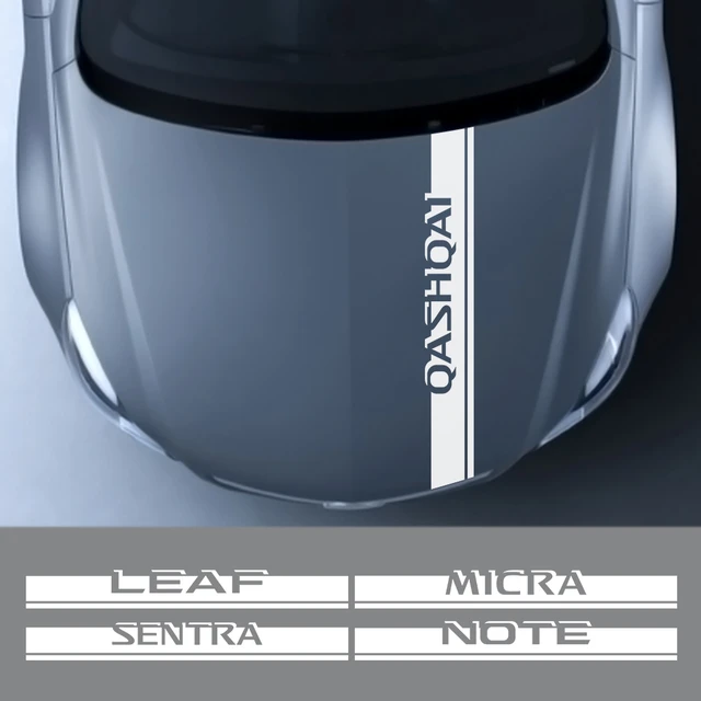 Car Hood Cover Stickers Auto Engine Bonnet Decal Accessories for Nissan  Qashqai J10 Leaf Micra Sentra Patrol Maxima X-Trail Note - AliExpress