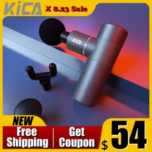 Kica K1 Massage Gun Deep Tissue Elektrische Percussie Gun Metal Effen Grip Body Spier Wakker Stimulatie Pijn Ontspanning Relax2021