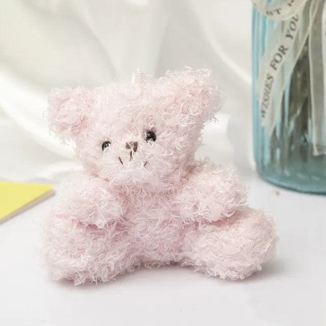 10cm teddy bear stuffed toys plush toy dolls keychain dolls wedding celebration Decoration birthday Christmas gift 4