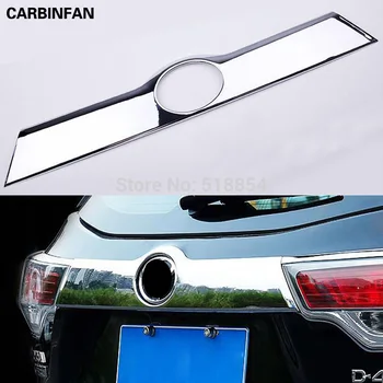 

ACCESSORIES FIT FOR 2014 2015 TOYOTA HIGHLANDER KLUGER CHROME REAR TRUNK DOOR TRUNK TAILGATE COVER MOLDING TRIM
