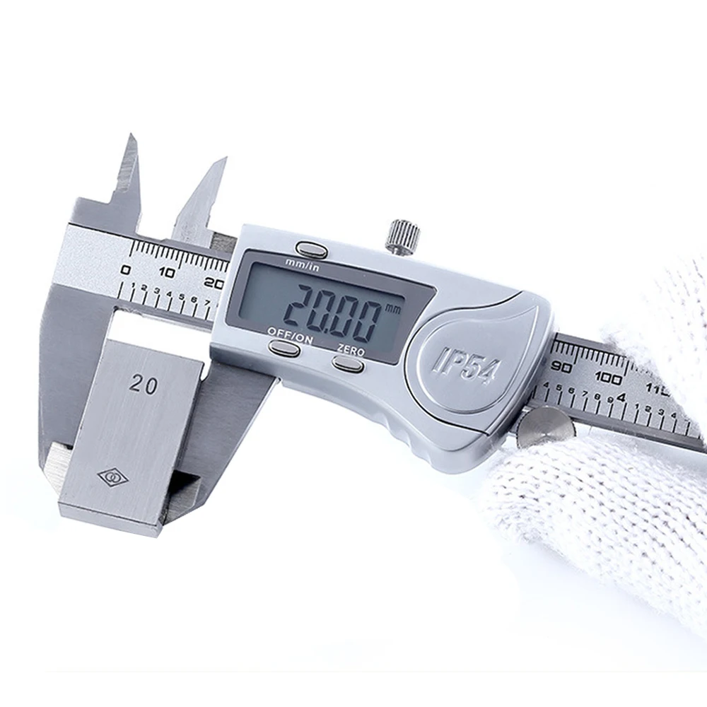 Stainless Steel Measuring Tools Vernier Caliper Waterproof