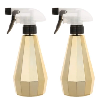 

2Pcs Empty Spray Bottles Plastic Refillable Sprayer Containers For Liquid Cleaning Solution Gardening Trigger Water