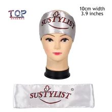Индивидуальный логотип 10x100 см Широкие Женские человеческие волосы на лбу повязка на голову натуральные волосы для наращивания парики обертывание повязка на голову шарф