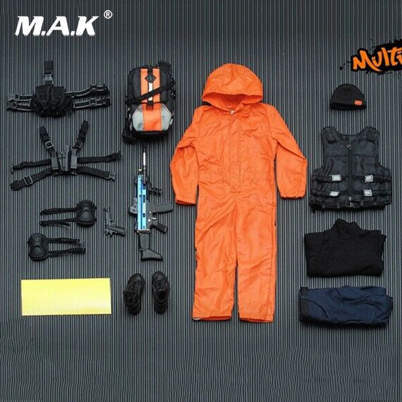 

IN STOCK MULTIFUN 1/6 MF007 Quarantine Zone Agent Set No Body and Head FOR 12" Action Figure Toys