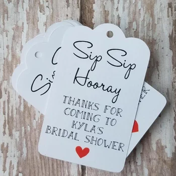

Sip Sip Hooray, Bridal Shower, Bridal Shower Favor, Wedding Shower, Thanks for Coming, Wedding Favor