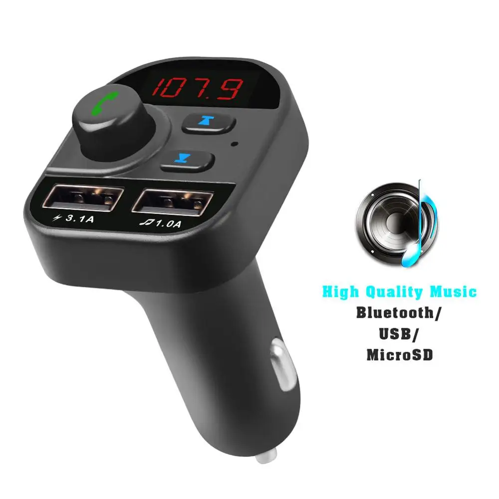 Популярный беспроводной автомобильный комплект Bluetooth 5 0 MP3 радиоприемник