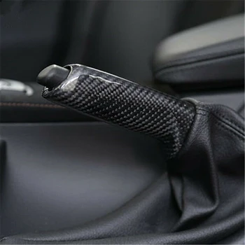 

Decoration Handbrake Cover Real carbon fiber Handbrake Cover Car Carbon Fiber Cover Trim