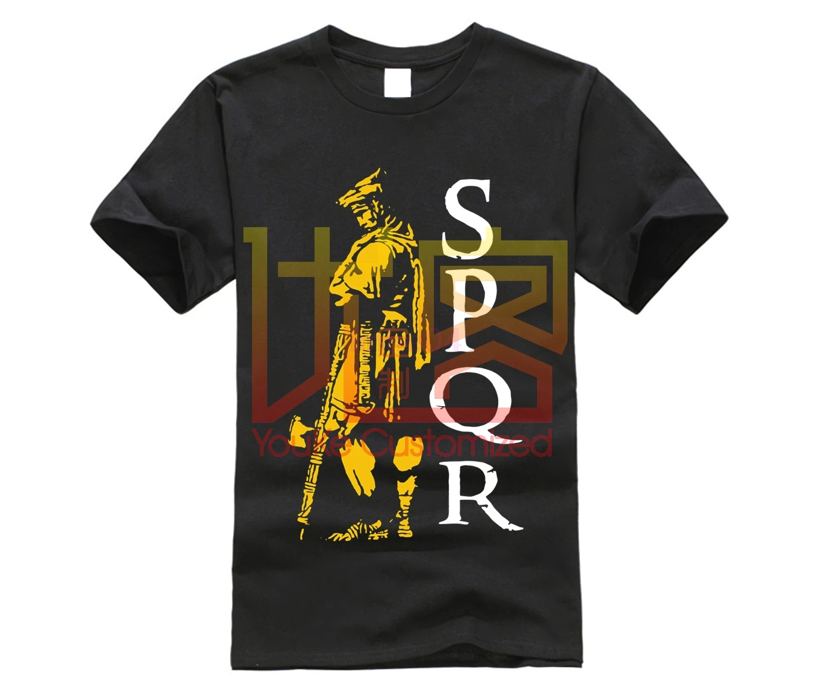 Модные летние мужские футболки Spqr A82 Римский Древний Рим Колизей Гладиатор