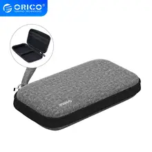ORICO 2.5 inç HDD koruma çantası kutusu harici HDD güç bankası depolama USB sabit Disk kablo kulaklık çok fonksiyonlu çanta
