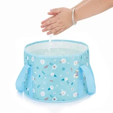 Новое складное ведро компактный портативный складной контейнер для воды Легкий Прочный умывальник XOA