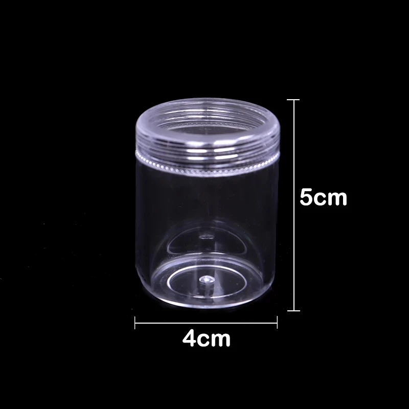 

PDMDOG 10 Bottles Square Round Diamond Painting Accessories Container Bottles Diamond Painting Tools Crystal Bead Storage box