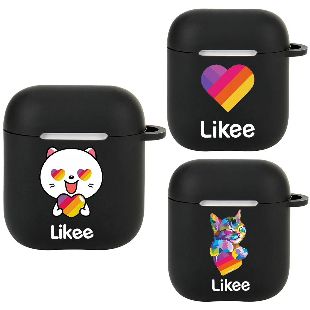 Чехол для наушников Apple AirPods 2 1 с милым мультяшным котом медведем|Аксессуары