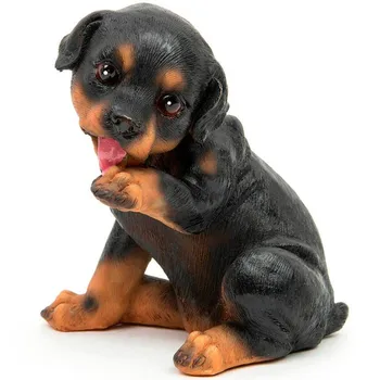 

4PCS RESIN ROTTWEILER LABRADOR DOGS MICRO LANDSCAPE DECOR PET PUPPY MINIATURE HOME GARDEN ORNAMENT FIGURINES HOME DECOR R684