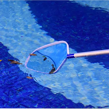 

Swimming Pool Leaf Net Mesh Skimmer Net Aluminium Frame 51.5 x 33.3cm for Swimming Pool Leaves Blue SMN88