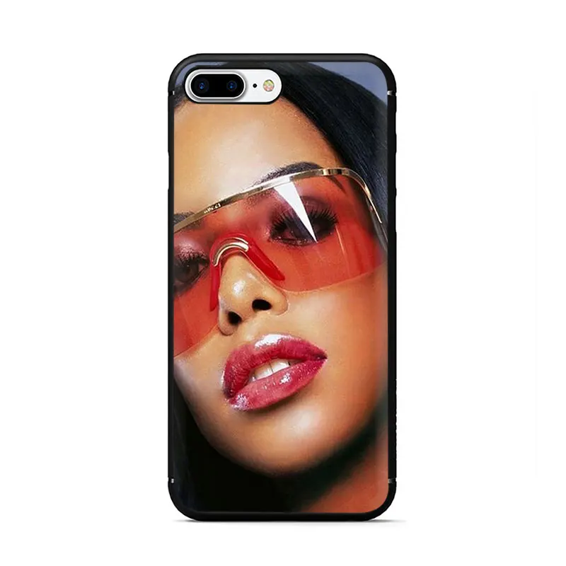 B4 Aaliyah мягкий чехол для телефона для девочки iPhone 5 5S 6 6S Plus 7 8 Plus X XR XS 11 Pro Max - Цвет: B4