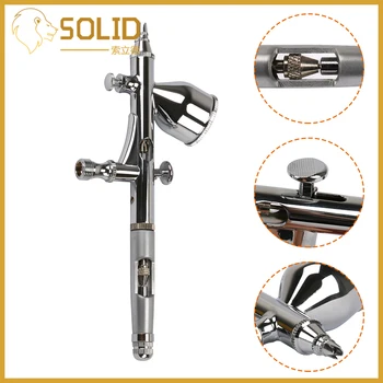 

Air Brush 0.25mm Airbrush Dual Action Air Brush Gravity Feed Air Brush Spray Pen 9cc Paint Art DIY