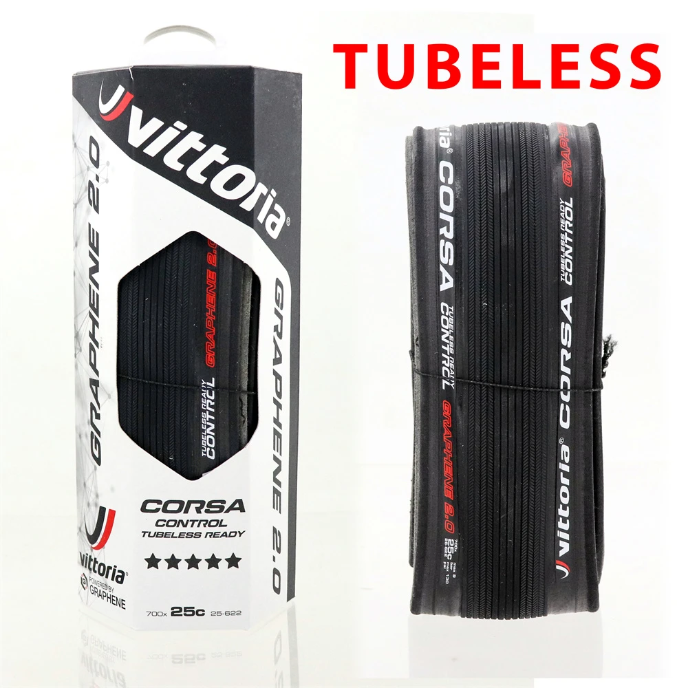 Vittoria Corsa Control G + Tlr G2.0 Tubeless Ready Road Tire 700x25