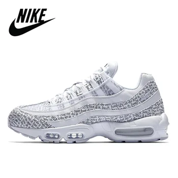 

Nike Air Max 95 Just Do It Pack White Alphabet Original Running Shoes for Men Outdoor Sports Jogging Comfortable Women Sneaker