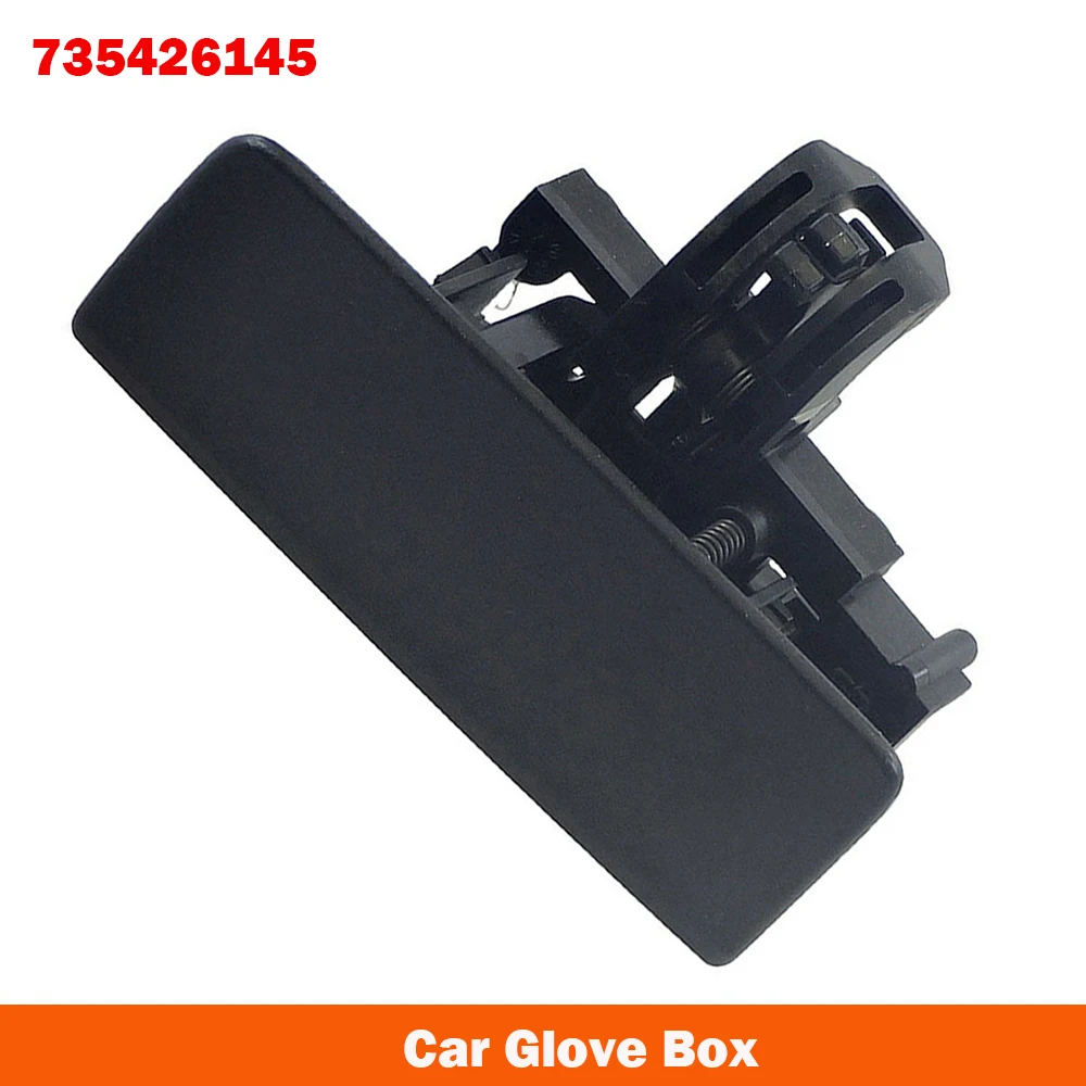 735426145BlackLHDCarGloveBoxFrontLidHandleCatchFitForFiat